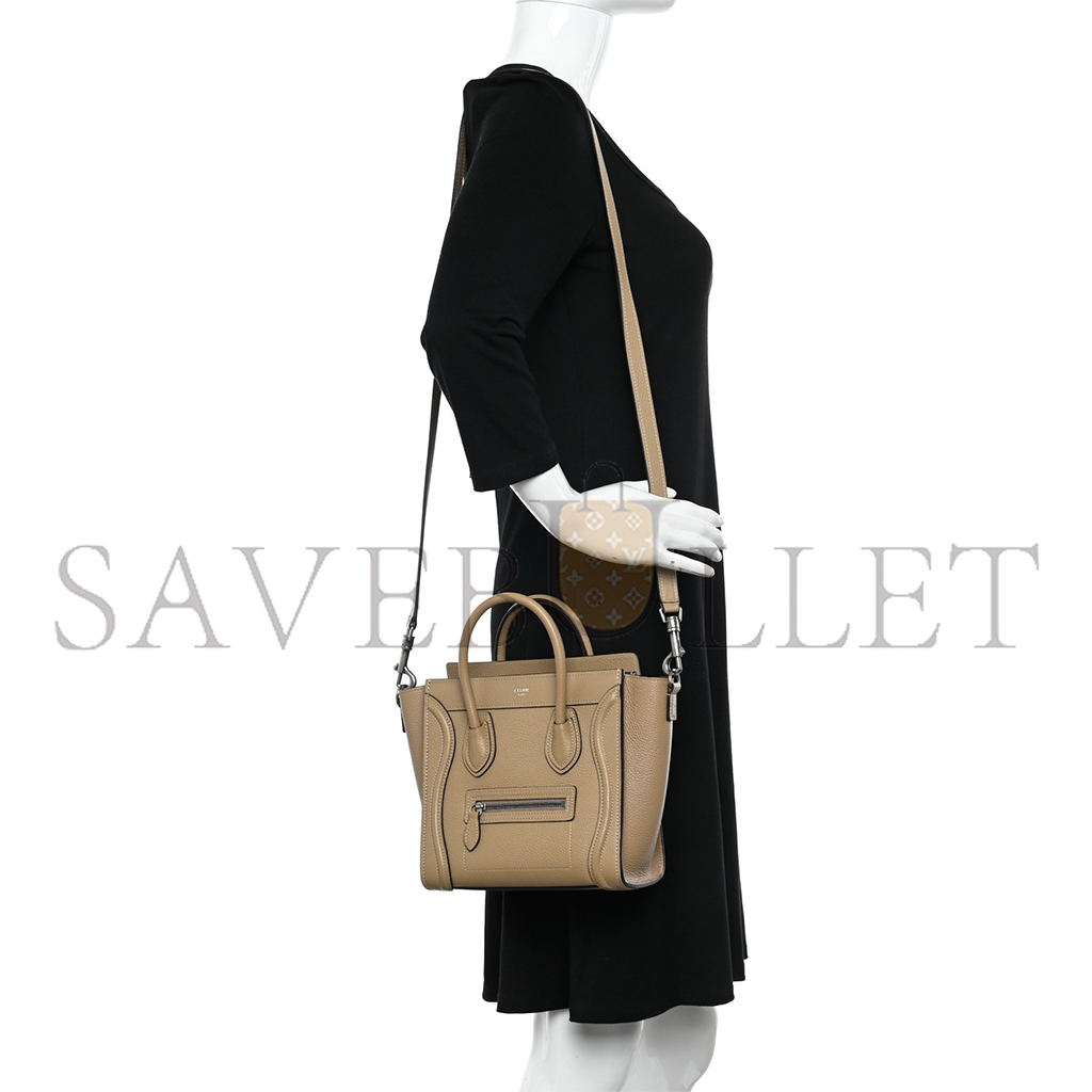 ce**e drummed calfskin nano lU*gage dune 1403304 (20*20*10cm)